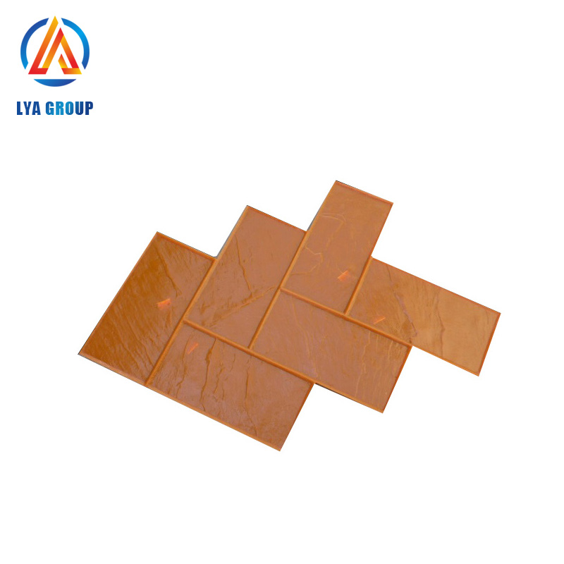 Pu Liquid Silicon Rubber To Make Mold For Floor Decoration