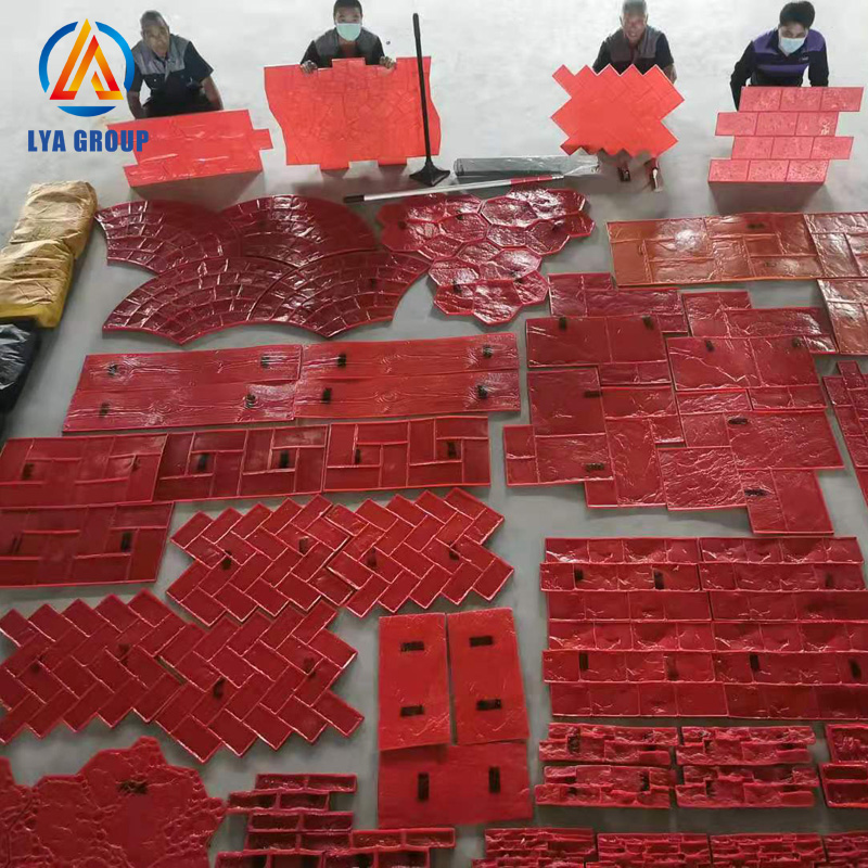 Introduction of construction technology of concrete floor stamp mold